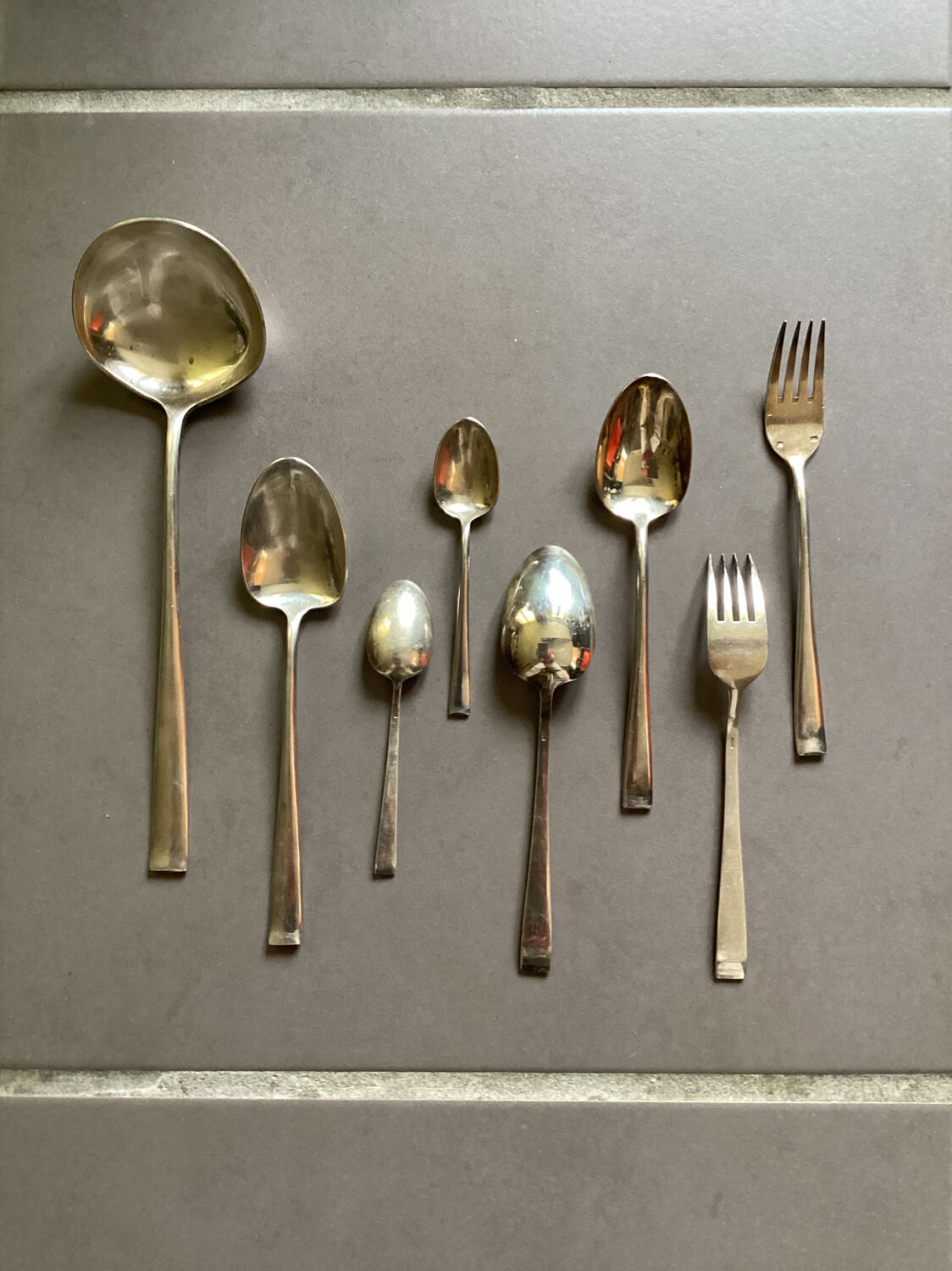 Ménagère en métal argenté complète