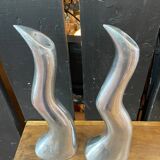 Pair of Anna Everlund candlesticks