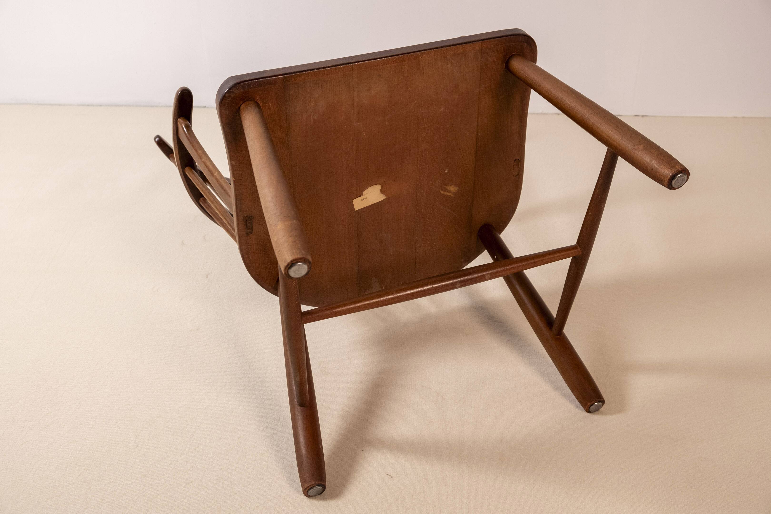 Chaise Windsor Ove Boldt modèle 1638, Fritz Hansen années 1940