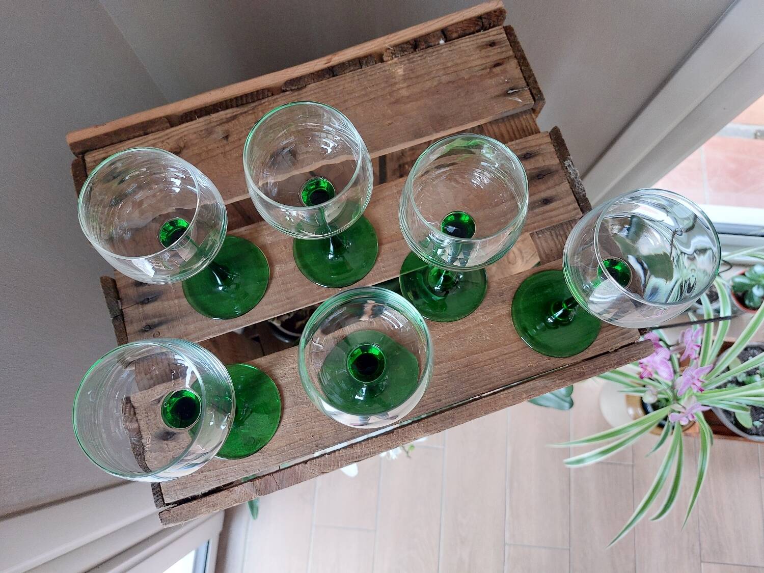 Alsace white wine glass
