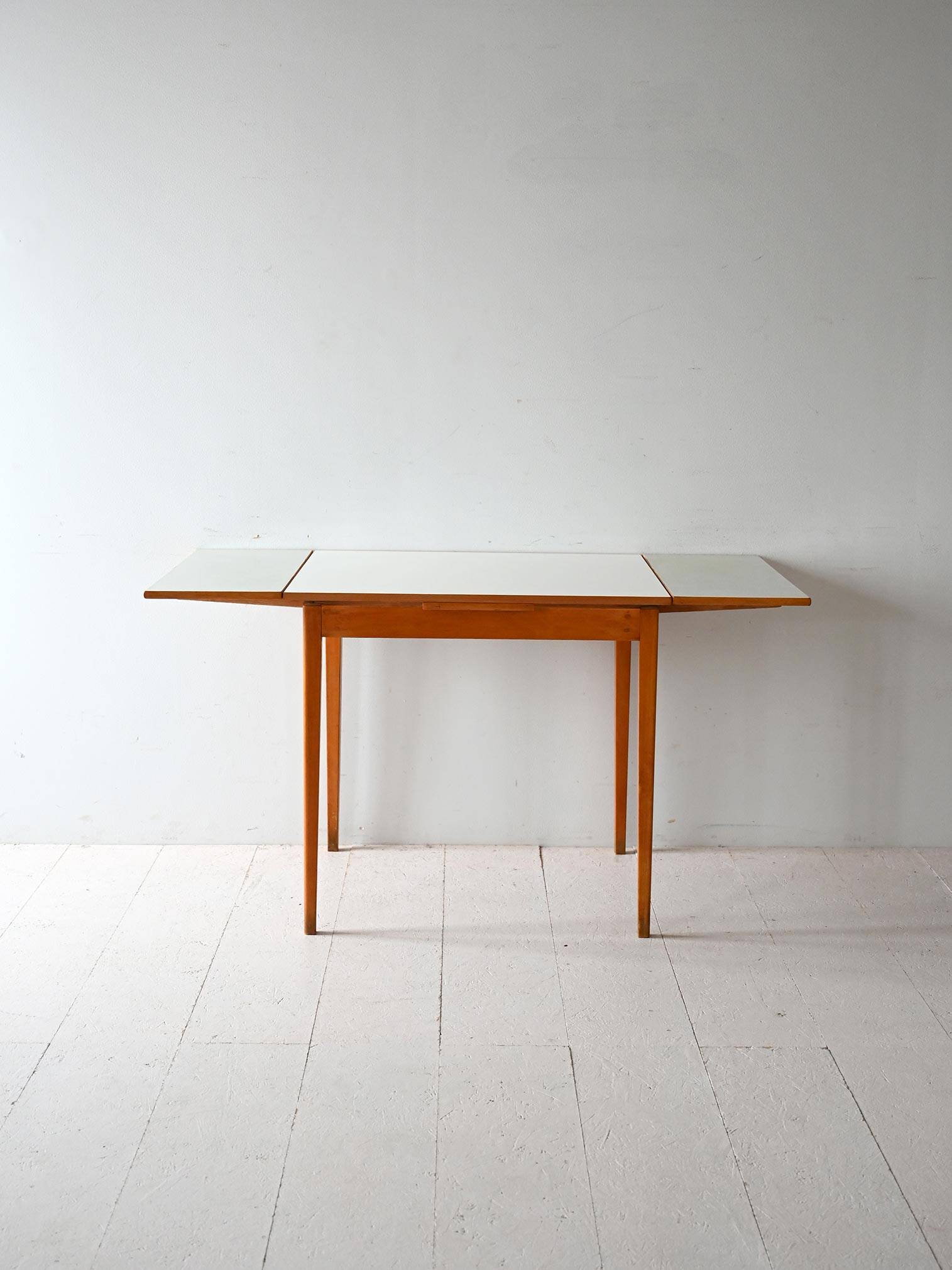 Vintage Scandinavian teak and formica table