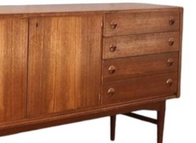 Vintage Scandinavian teak sideboard