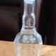 Old carafe in cut glass