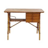 Vintage wicker desk