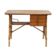 Bureau vintage en osier