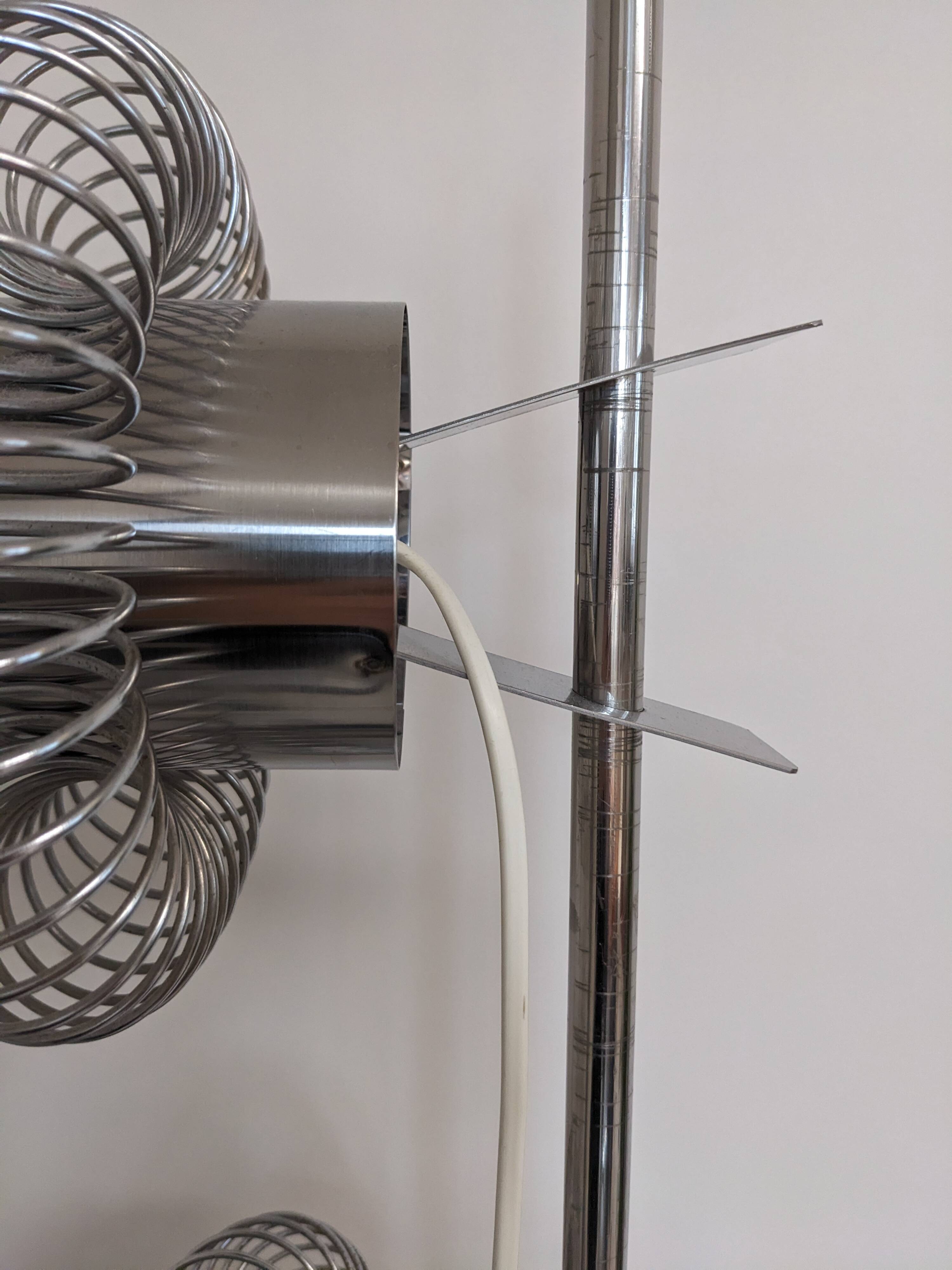 Oxar floor lamp with two spots