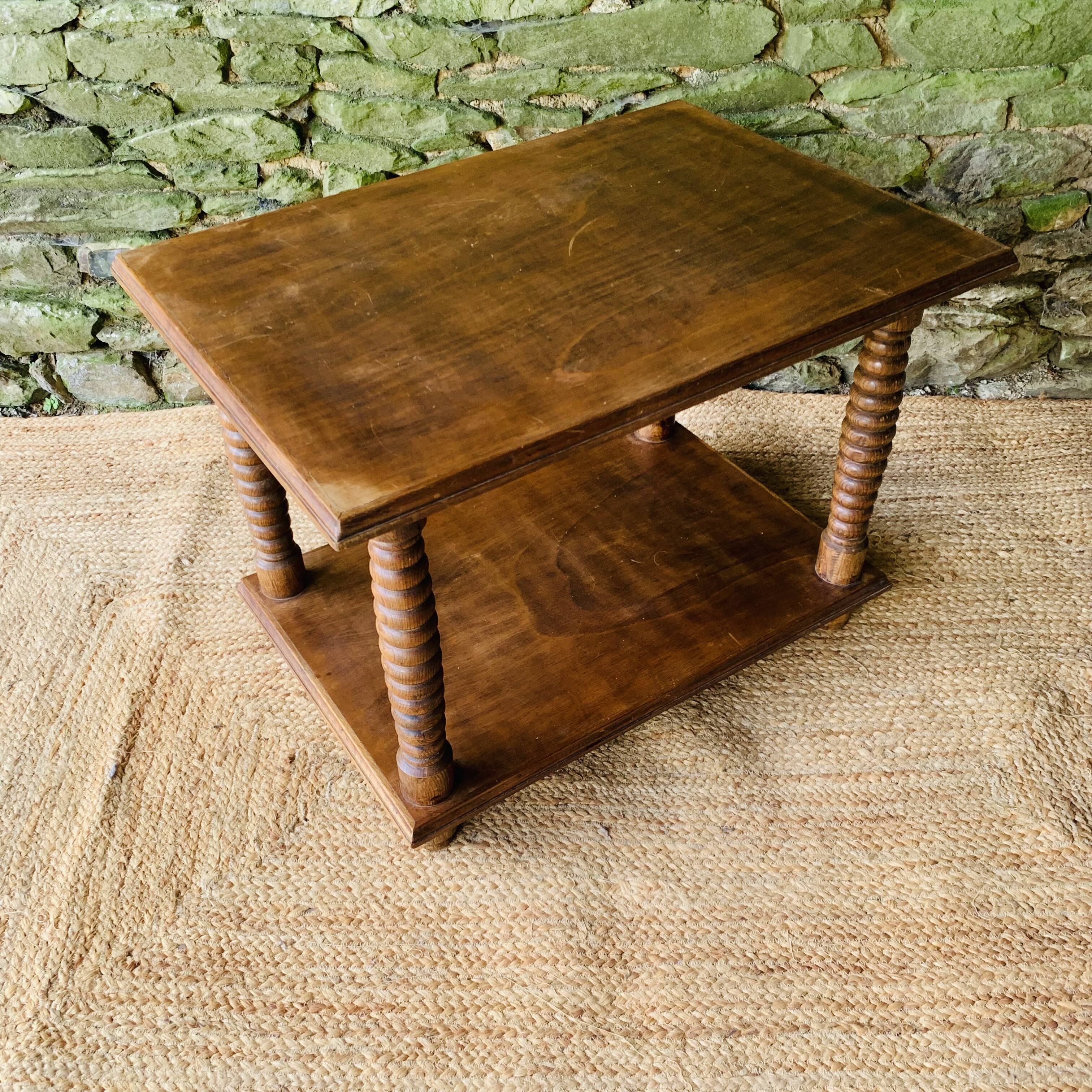 Oak coffee table