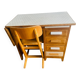 Child's desk and chair