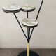 Vintage plant holder from the 60s and 70s in formica and metal