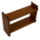 Vintage wooden wall shelve rack in pinewood minimalist design