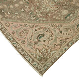 Handmade Vintage Decorative Large Area Beige Rug  236x333cm