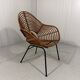 Rattan easy chairs by Rohé Noordwolde, Netherlands 1950-60’s