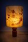 Vintage flower lamp