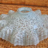 Opaline clichy blue lampshade
