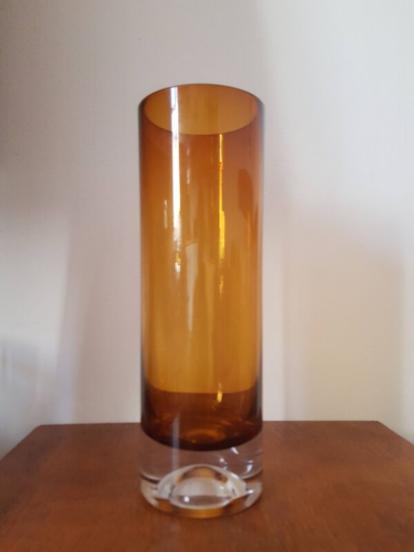 Vase en verre Aseda ''skol'' par Bo Borgstrom