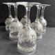 6 White wine glasses – Saint Louis Pasteur service