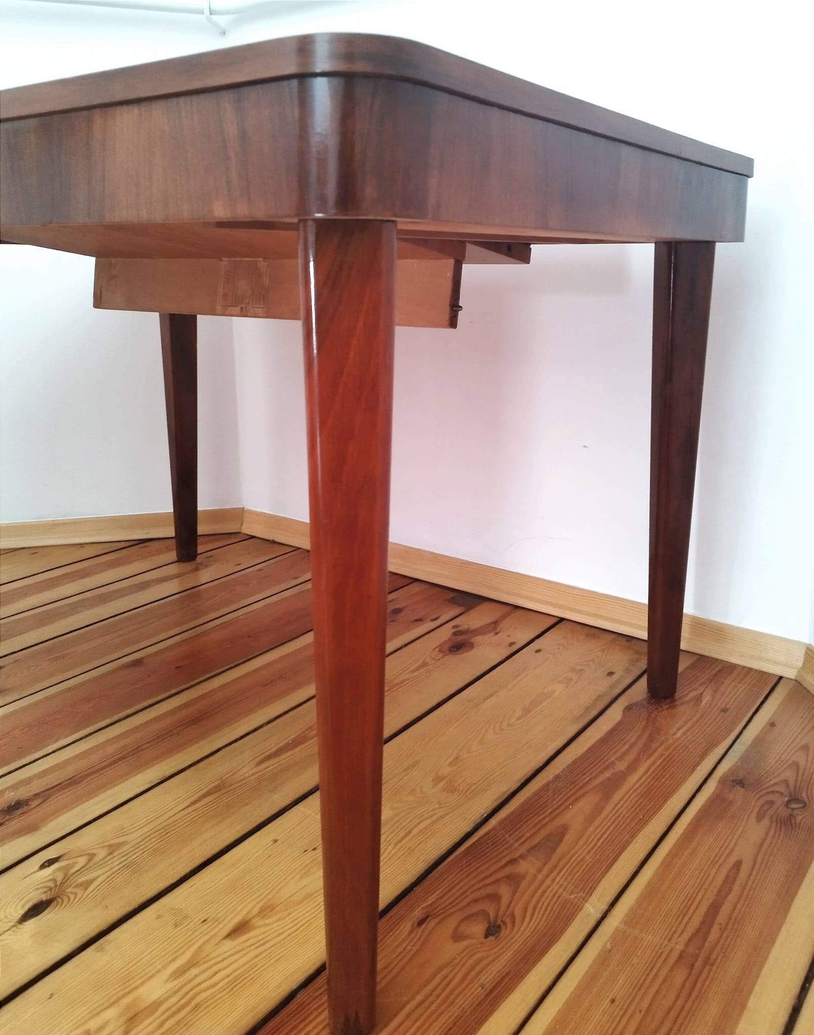 Czech dining table by Jindřich Halabala for Up Závody, 1950s