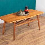 Retro teak 1960s scnadart mid century coffee table