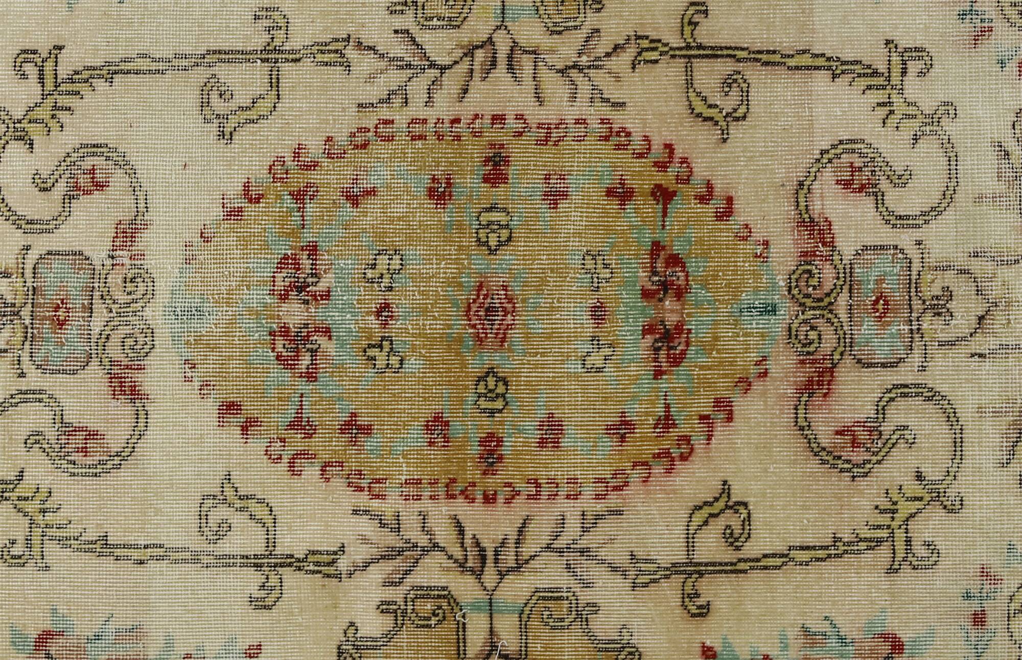 ONE-OF-A-KIND TURKISH HANDWOVEN VINTAGE RUG - RUSTIC VINTAGE CHARM 210X 120