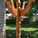 Vintage floor-standing coat rack