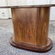 Oval table with art deco central foot