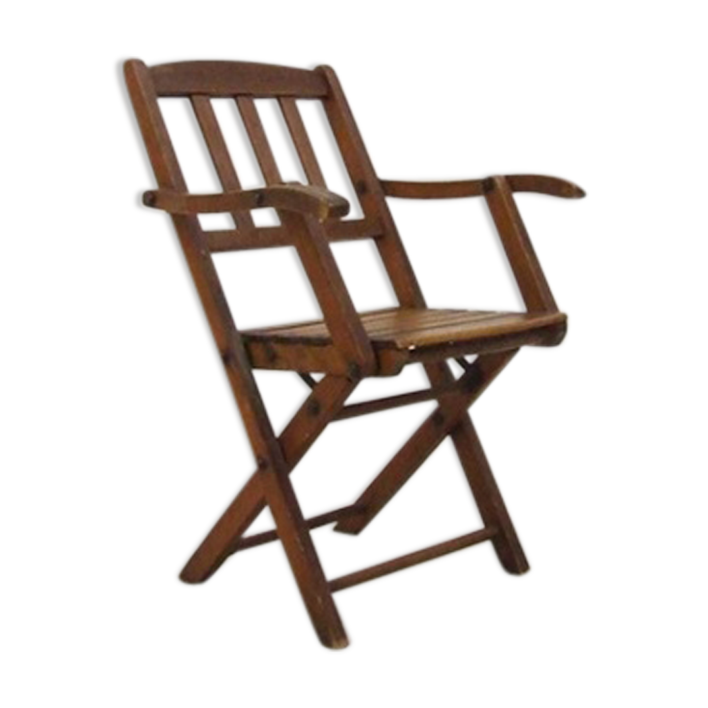 Foldable vintage children's chair 1950s