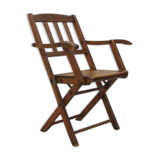 Foldable vintage children's chair 1950s