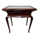 Art Deco display table in mahogany