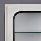 Glass & iron medical cabinet, 1970s