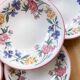 10 deep plates Staffordshire - England