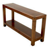 Table console Art Déco avec marqueterie en coromandel des années 1930