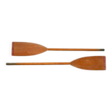 Authentic wooden paddles