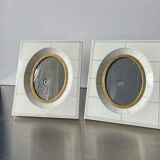 Pair of vintage bakelite frames