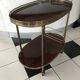 Brass serving table