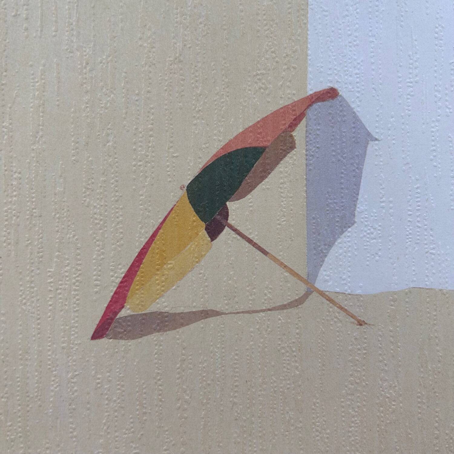 Screenprint Il Parasole signed V.Stoppa