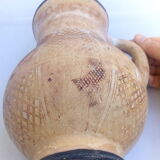 Moroccan Berber pitcher with geometric patterns