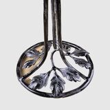 Lampe art deco verrerie signé degue