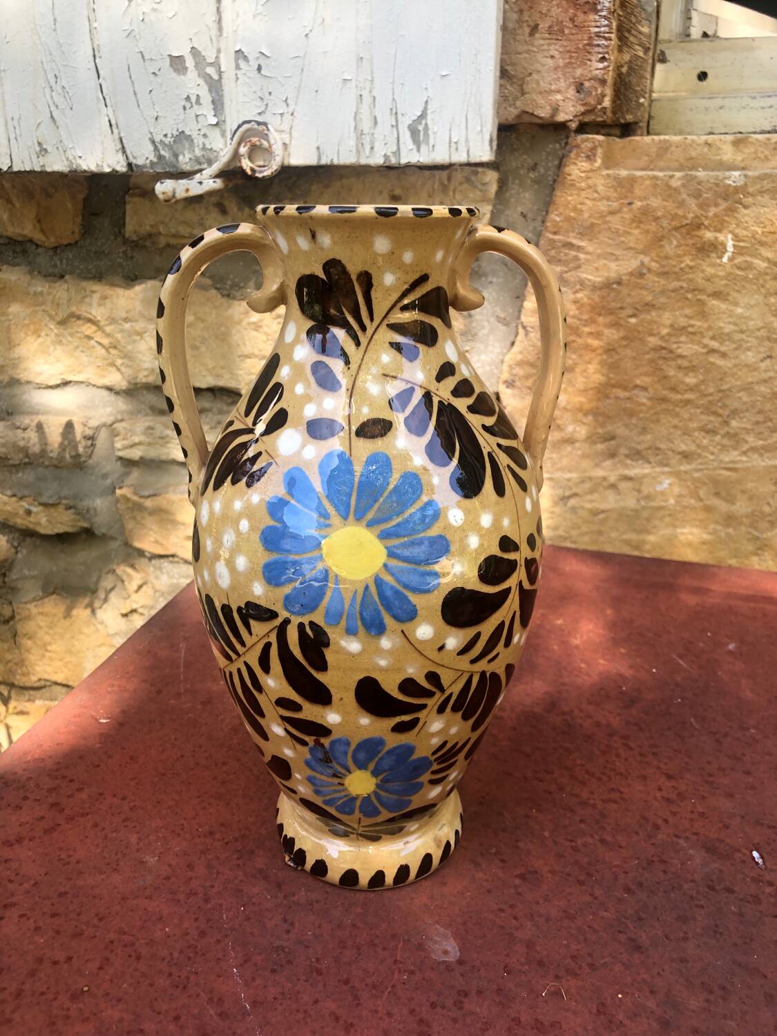 Italian flower vase