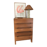 Solid elm chest of drawers Maison Regain