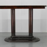 1940s Art Deco Side Table, Czechoslovakia
