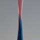 ​Grand ​Vase Artistique Verre Soufflé -  Année 1960