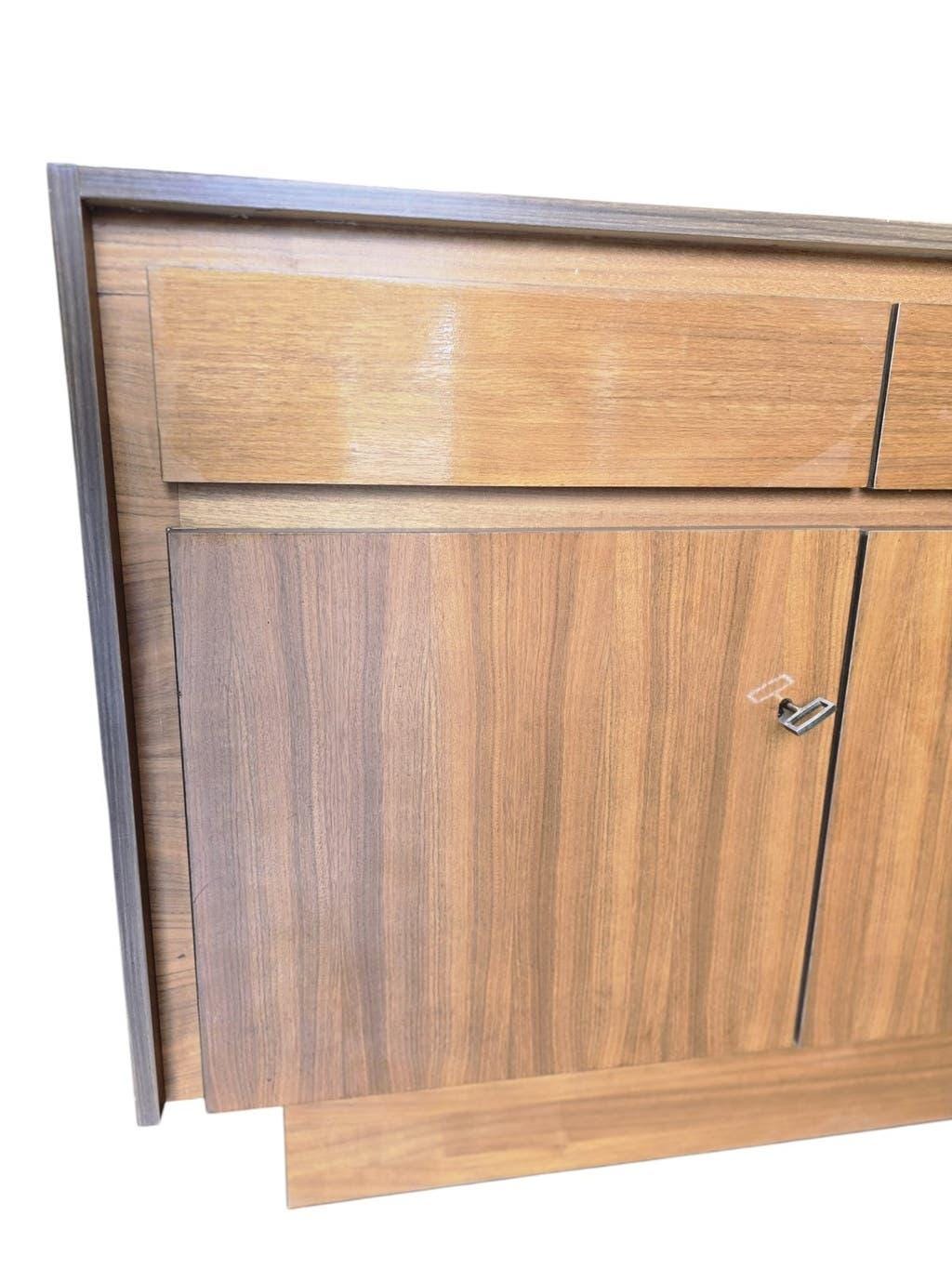 Vintage wooden sideboard / cupboard / large wardrobe