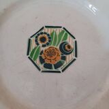 Assiette Digoin Sarreguemines modèle Oxford