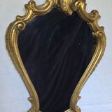 Gilded mirror Louis XV - 67x44cm