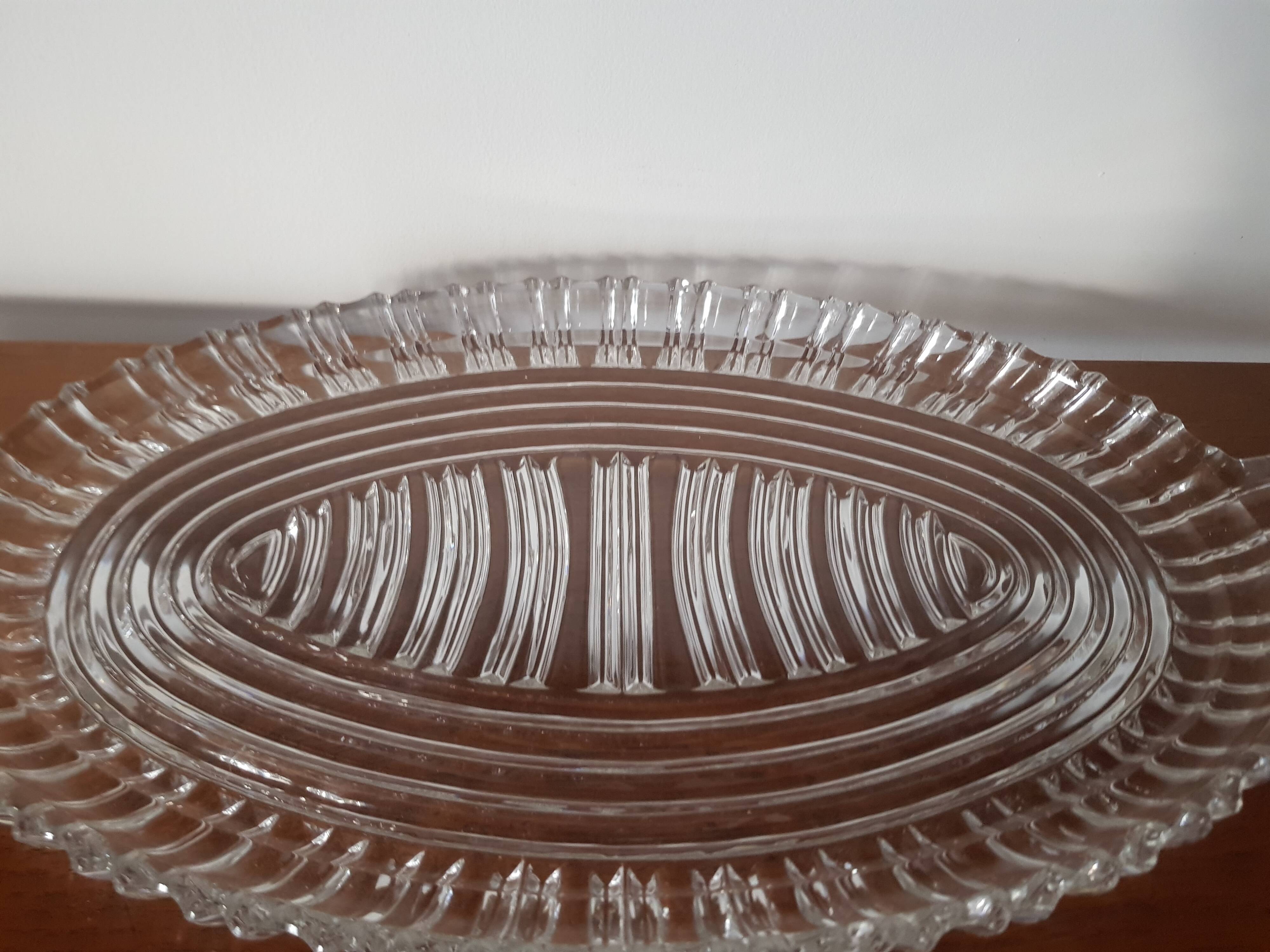 Vintage glass dish