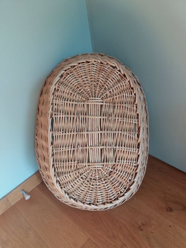 Panier grande corbeille en osier