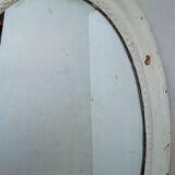Old oval mirror 94-73 cm
