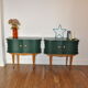 Paire de tables de chevet