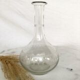 Vintage wine carafe - swan collar