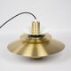 Lampe suspendue vintage danoise Lotus par Kurt Wiborg, Jeka, années 1980.